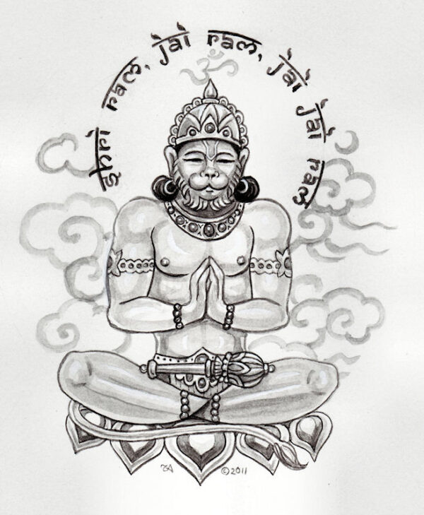 Hanuman Tattoo